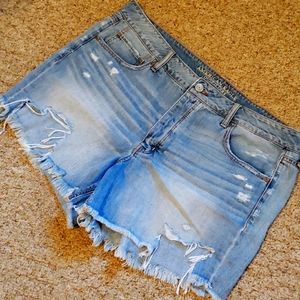 American eagle jean shorts